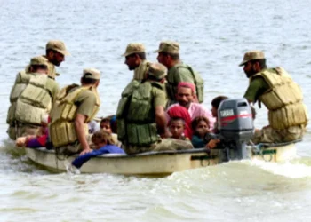 بھارتی آبی جارحیت، سیلاب کے پیش نظر پنجاب کے مختلف اضلاع میں فوج طلب